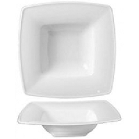 Тарелка для пасты «Виктория» квадратная;фарфор;,L=27,B=27см