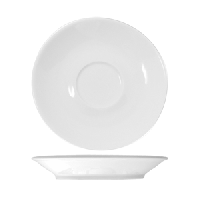 Блюдце «Кунстверк»;фарфор;D=136/51,H=20мм;белый