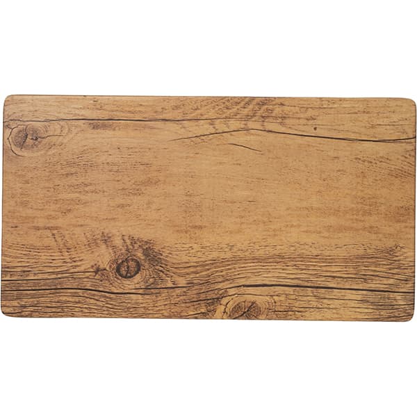 Блюдо для подачи;пластик;,H=15,L=350,B=190мм;св.бежев.