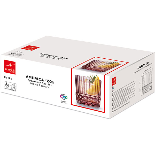 Олд фэшн «Америка 20х»;стекло;300мл;D=68,H=83мм;розов. Олд фэшн «Америка 20х»;стекло;300мл;D=68,H=83мм;розов.