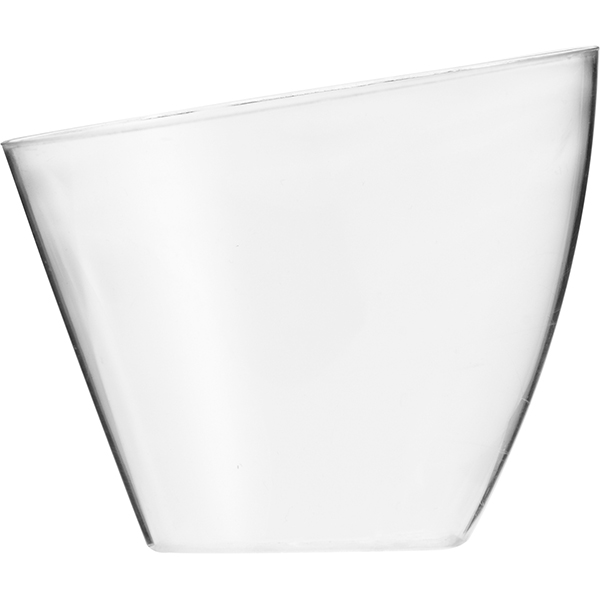 Креманка овальная набор[100шт];полистир.пищ.;140мл;,H=67,L=81,B=73мм;прозр.