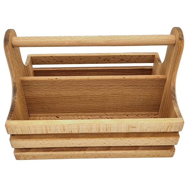 Подставка для мельниц для специй;бук;,H=18,L=24,5,B=16,5см;св. дерево