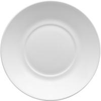 Блюдце «Эмпайлэбл»;стекло;D=16,H=2см;белый