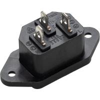 Электрич.штепсель д/бленд.HBB250;пластик,металл;,H=3,L=5,B=2см;черный