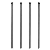 Мешалки для коктейлей «Шарик»[500шт];пластик;,L=16см;черный