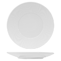 Тарелка пирожковая «Нью Граффити»;фарфор;D=160,H=18мм;белый