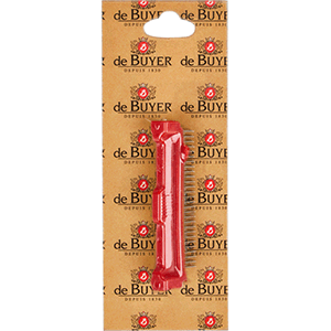 Гребенка 4мм д/мандолины 2012.01;сталь нерж.;красный