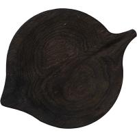 Блюдо «Ольха» темный дуб;,H=30,L=185,B=130мм