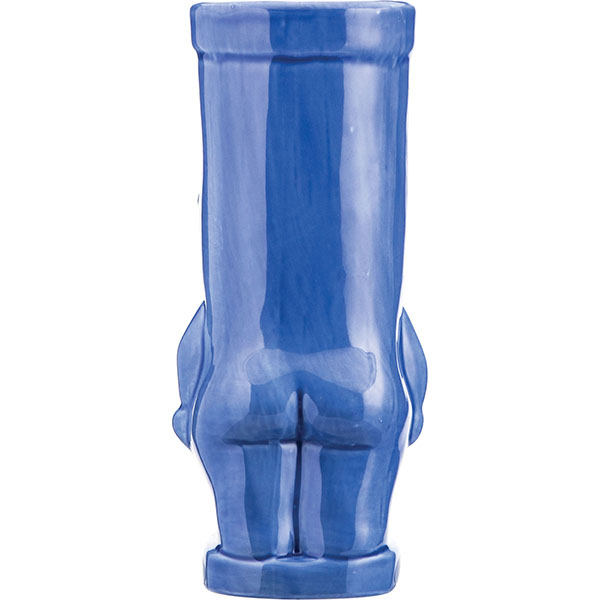 Стакан для коктейлей «Тики»;керамика;450мл;голуб.