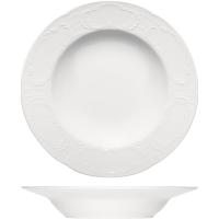 Тарелка глубокая «Моцарт»;фарфор;350мл;D=23,H=9см;белый