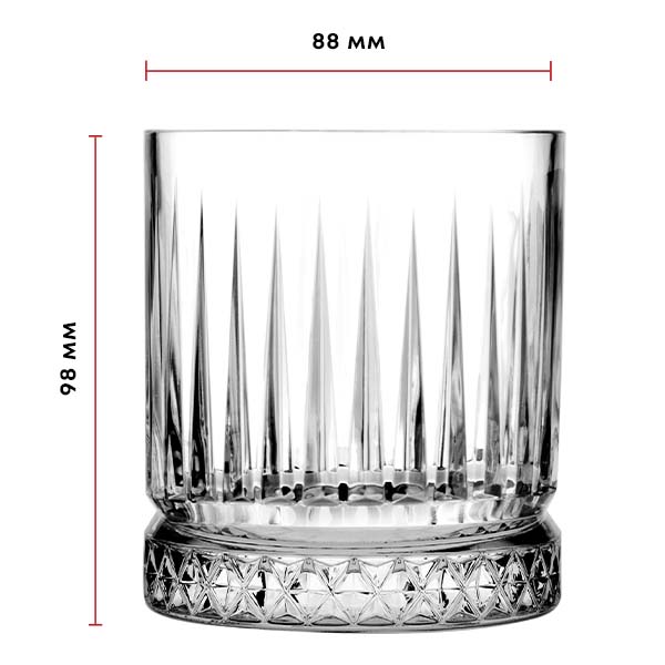 Олд фэшн «Элизия»;стекло;355мл;D=88,H=98мм;прозр.