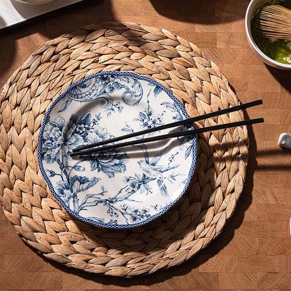 Палочки китайские 10 пар многоразовые;пластик;,L=270,B=6мм;черный