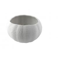 Салатник «Медитер»;фарфор;,H=35,L=65,B=80мм;белый,матовый