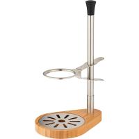 Дрип-станция;сталь нерж.,дерево