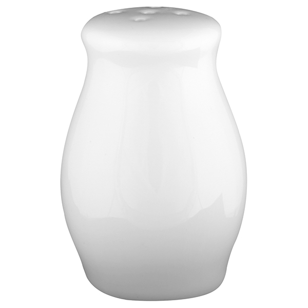 Солонка «Белая» Классик;фарфор;50мл;D=47,H=70мм;белый