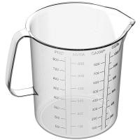 Кувшин мерный;поликарбонат;1л;D=12,H=16см;прозр.