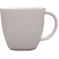 Кружка «Виктория»;фарфор;320мл;D=85,H=92,L=107мм;белый