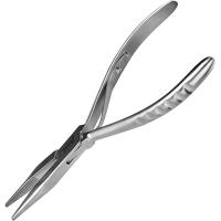 Щипцы для удаления костей из рыбы;сталь нерж.;,L=17,B=7см;металлич.
