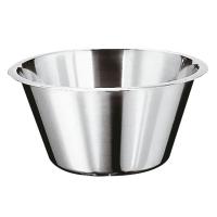 Миска;сталь нерж.;2л;D=245,H=80мм;металлич.