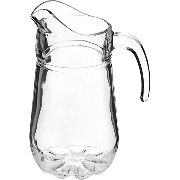 Кувшин «Сильвана»;стекло;1,35л;D=11,H=23,L=16см;прозр. Кувшин «Сильвана»;стекло;1,35л;D=11,H=23,L=16см;прозр.