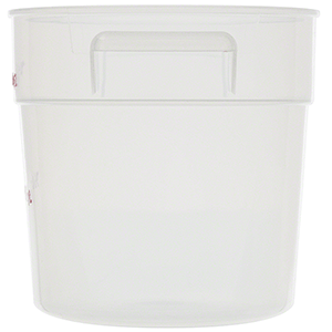 Контейнер для продуктов градуированный;полипроп.;0,9л;D=15,4,H=12,7см;прозр.