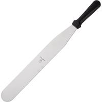 Лопатка гибкая;сталь нерж.,пластик;,L=49/35,B=5см;металлич.,черный