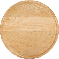 Доска для пиццы;бук;D=34,H=2см