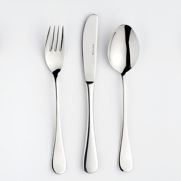 Вилка столовая «Риволи»;сталь нерж.;,L=200/60,B=2мм;металлич.