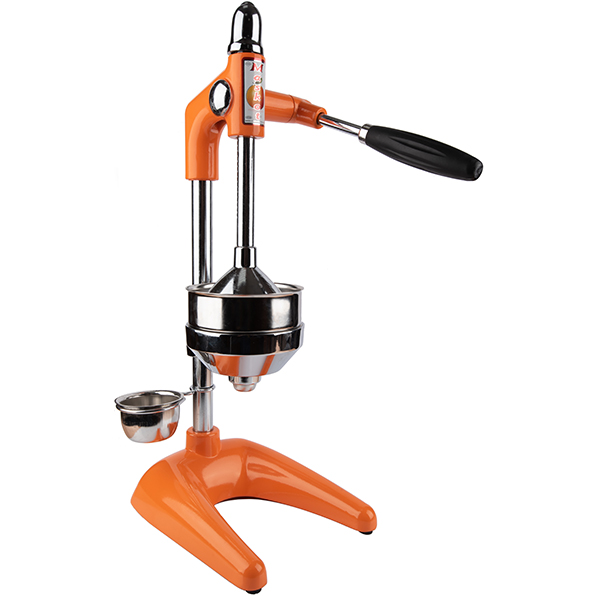 Пресс для цитрусовых и граната;сталь нерж.;D=11,H=49,L=24,B=19см;оранжев.