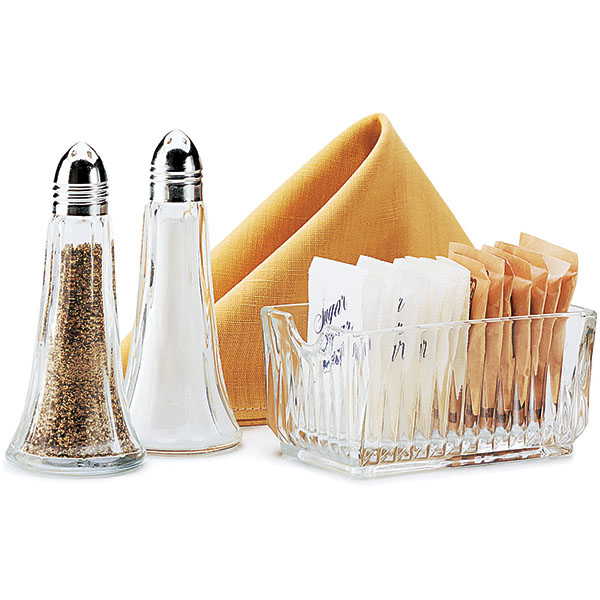 Солонка «Винчестер»;стекло,сталь нерж.;40мл;D=50,H=115мм;прозр.,металлич.