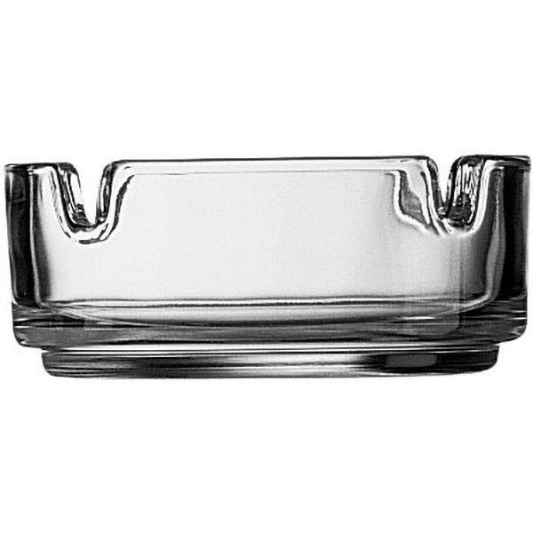 Пепельница;стекло;D=87,H=35мм;прозр.