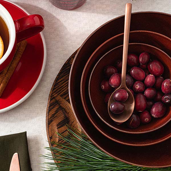 Салатник;керамика;0,9л;D=184,H=71мм;коричнев.