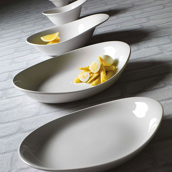 Салатник «ФриСтайл»;фарфор;0,8л;D=25,H=7см;белый