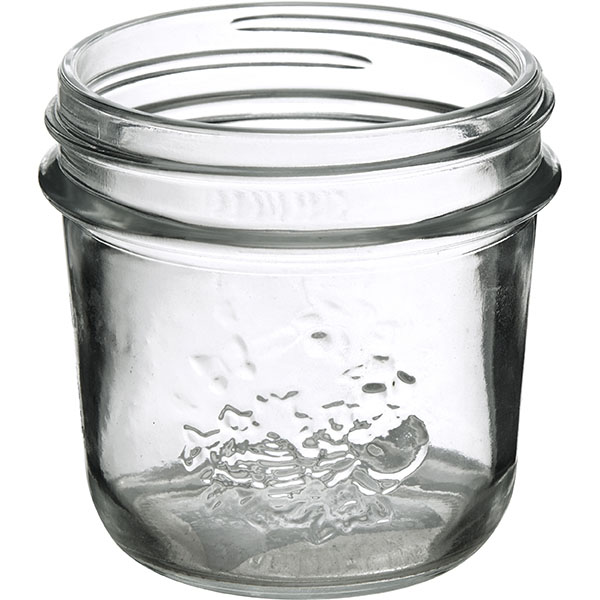 Банка «Кватро Стаджони» круглая без крышки;стекло;200мл;D=89,H=85мм;прозр.