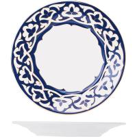 Тарелка «Восток Голд» мелкая;фарфор;D=190,H=23мм;синий,золотой