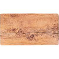 Блюдо для подачи;пластик;,H=15,L=320,B=170мм;св.бежев.