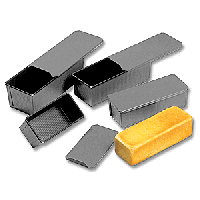 Форма для выпечки хлеба на 800г «Экзопан»;сталь,антиприг.покр.;,H=90,L=285,B=115мм;серый