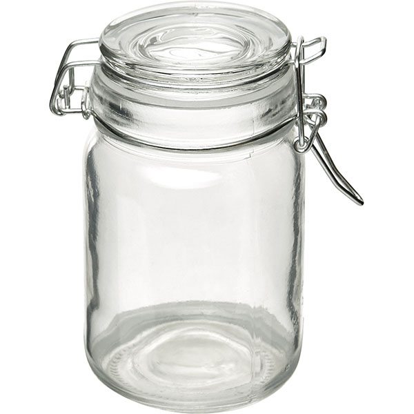 Банка для подачи круглая с крышкой;стекло;250мл;D=65,H=120мм;прозр.