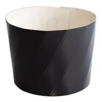 Манжета для стаканов[100шт];картон;,H=6,L=24см;черный