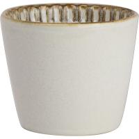 Стакан для горячих напитков «Аделаид»;фарфор;D=76,H=89мм;кремов.