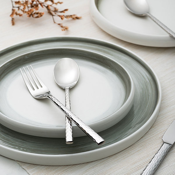 Нож столовый «Лозанна»;сталь нерж.;,L=23см;металлич.