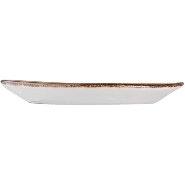 Блюдо «Террамеса мастед» прямоугольное;фарфор;,L=33,B=19см;св.корич.