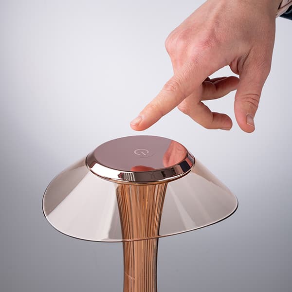 Лампа настольная «Астрэо» LED 3ватт;пластик;D=15,H=27,5см;медный