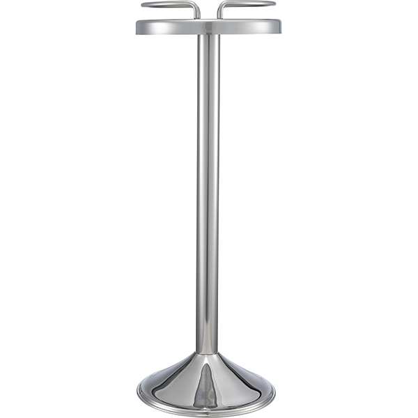 Подставка напольная для ведра;сталь нерж.;D=20,H=70,5см;серебрист.