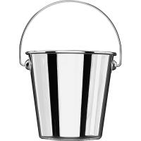 Ведро для картофеля фри «Ведро»;сталь нерж.;0,55л;D=10,H=10см