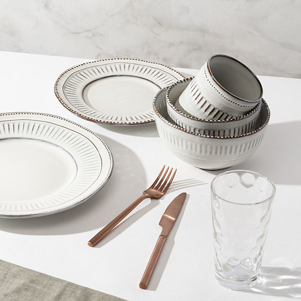 Салатник «Стили»;фарфор;0,84л;D=17см;белый