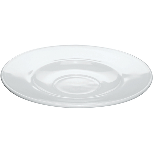 Блюдце «Кейрвейр»;стекло;D=160,H=18мм;белый