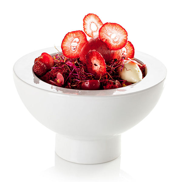 Салатник «Этник»;фарфор;400мл;D=160,H=95мм;белый