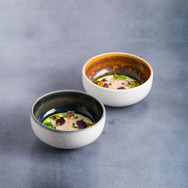 Салатник «Везувиус Амбер»;фарфор;475мл;амбер