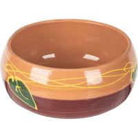 Горшок для запекания в ассортименте;керамика;0,9л;D=170,H=65мм;коричнев.